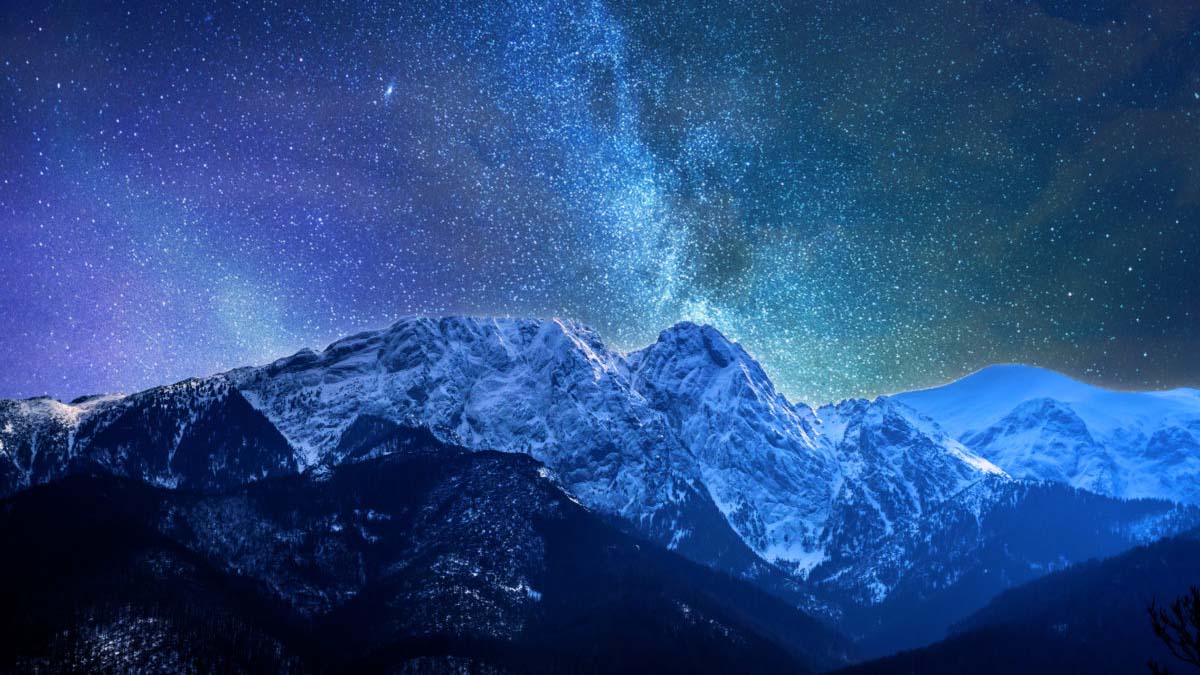 Tatry nocą