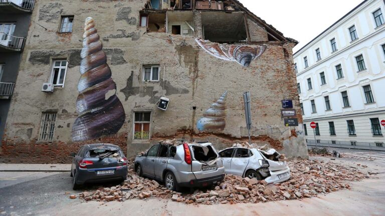 Silne trzęsienia ziemi w Chorwacji