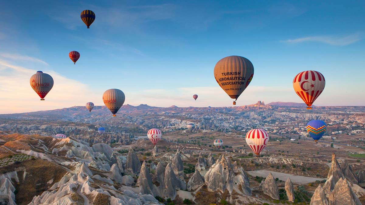 Balony nad Kapadocją