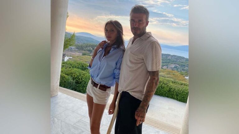 Państwo Beckham wybrali Grecję