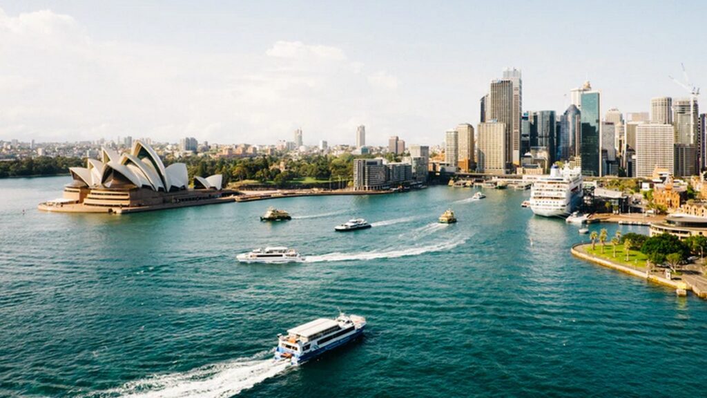 Widok na Sydney, Australia