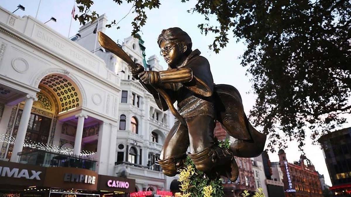 Harry Potter czaruje na Leicester Square