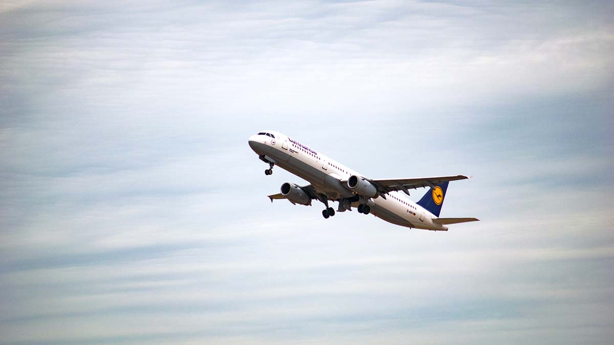 Samolot linii Lufthansa