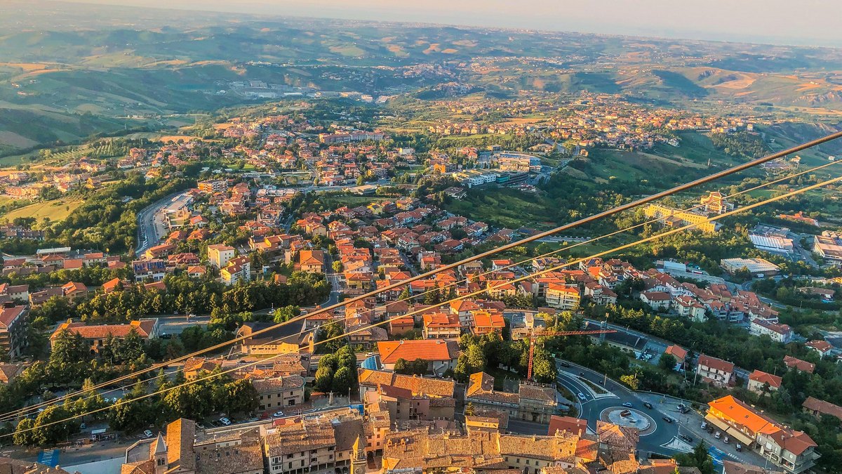 Widok na San Marino