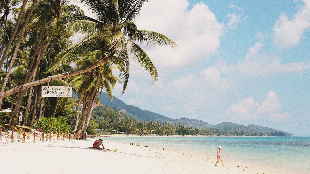 Plaża na Koh Samui, Tajlandia