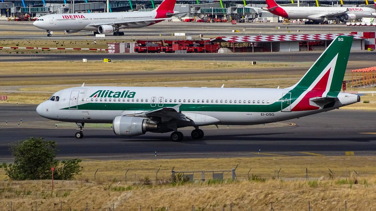 Samolot Alitalia
