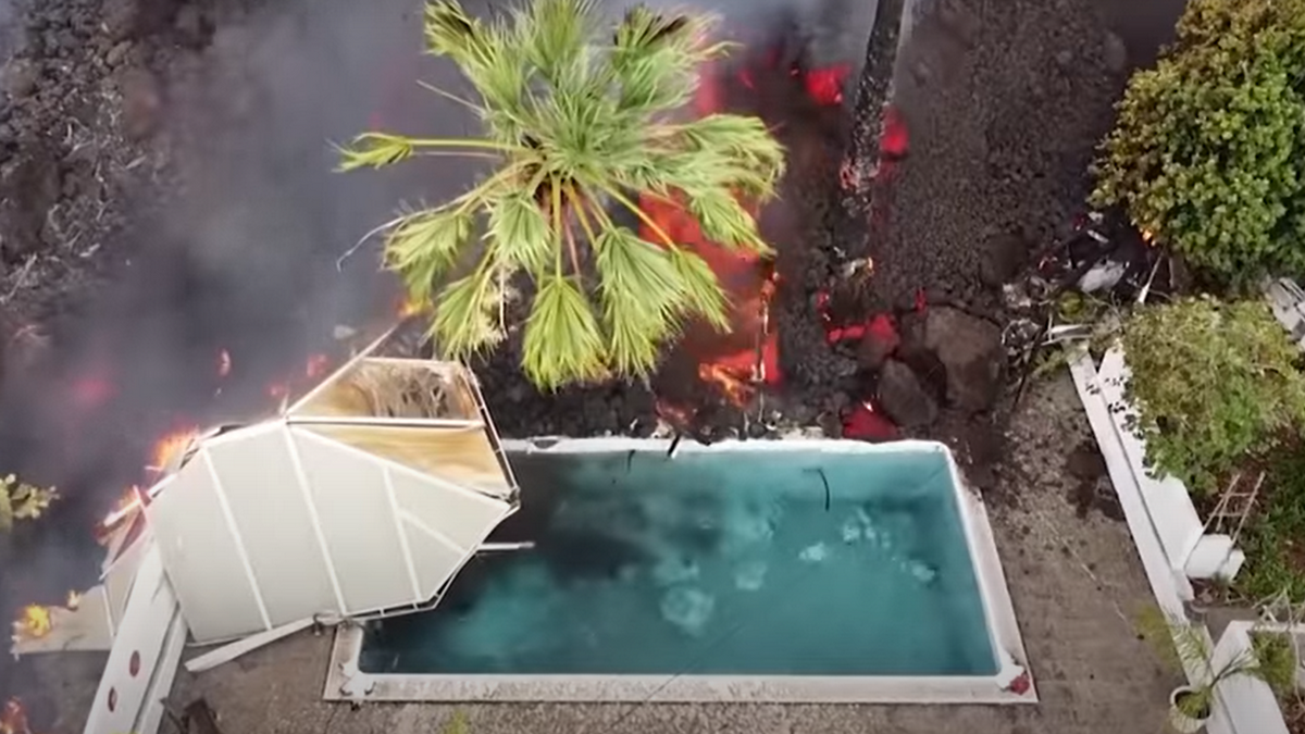 Erupcja wulkanu na La Palmie