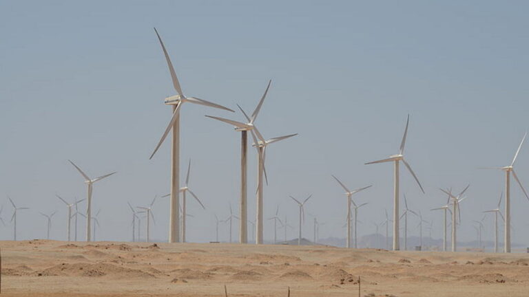Turbiny wiatrowe w Egipcie