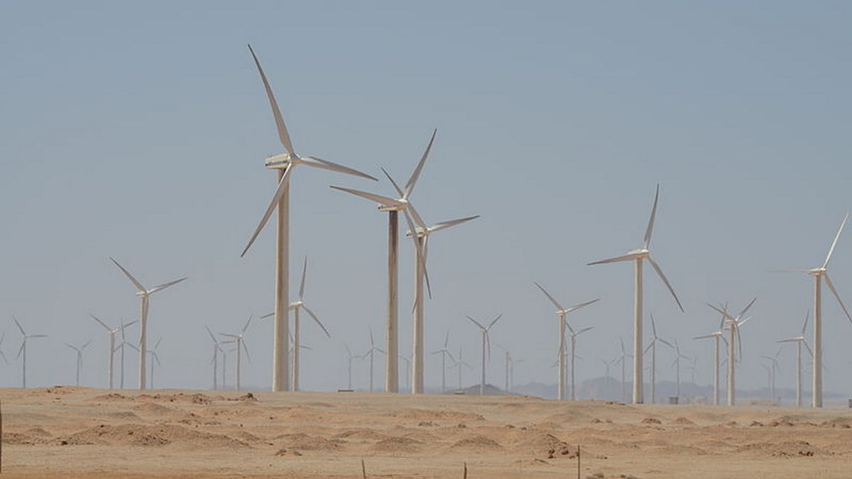 Turbiny wiatrowe w Egipcie