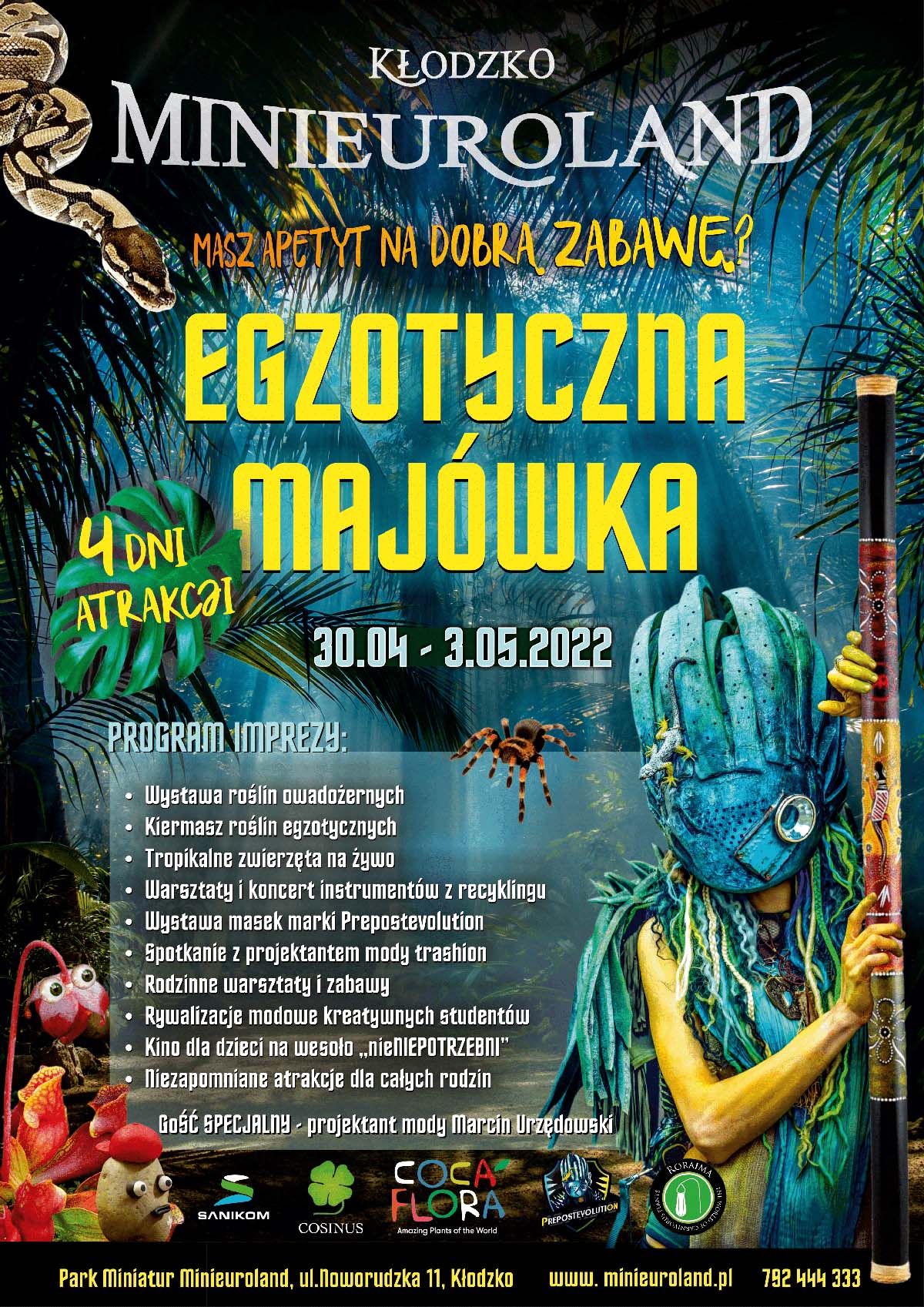 „Egzotyczna Majówka” w Minieurolandzie