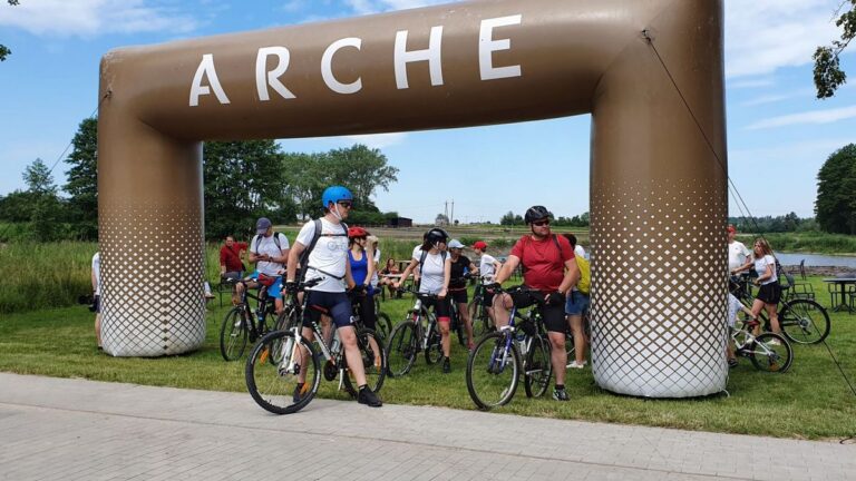 Rajd rowerowy Arche