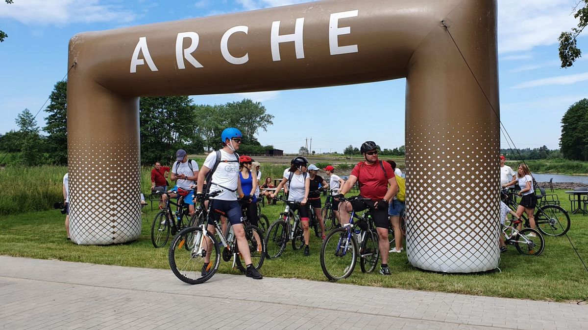 Rajd rowerowy Arche