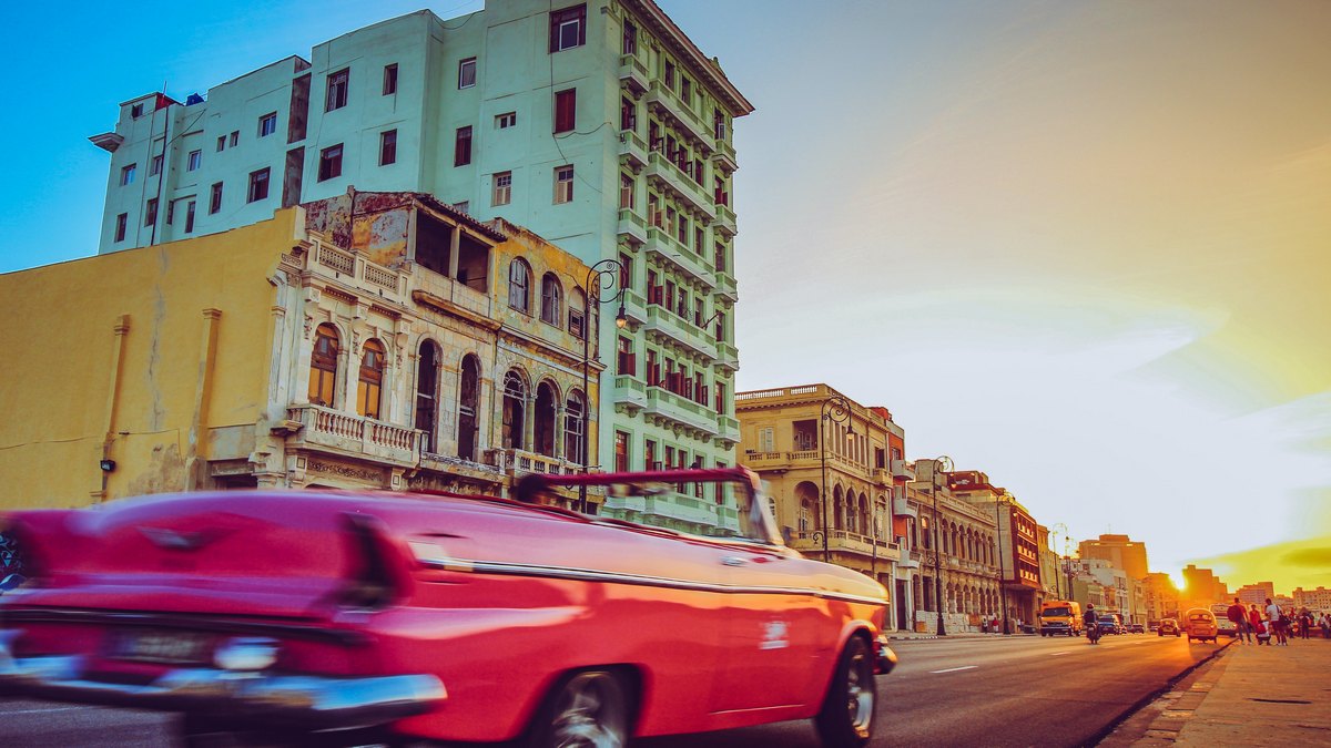 Malecon, Hawana, Kuba