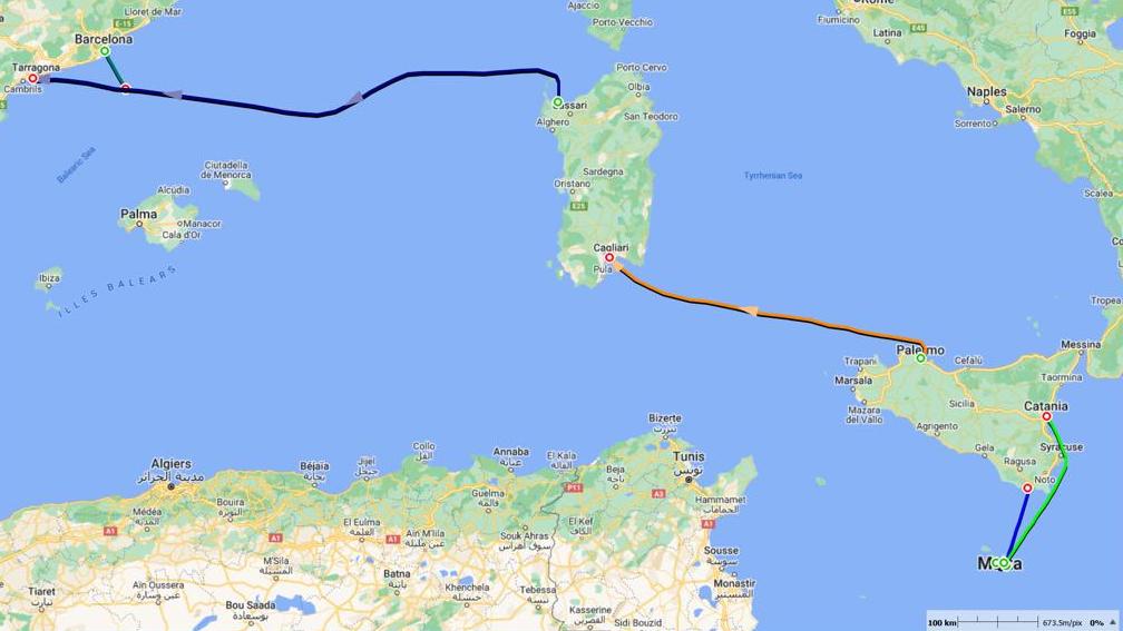 Droga Św. Jakuba, Malta