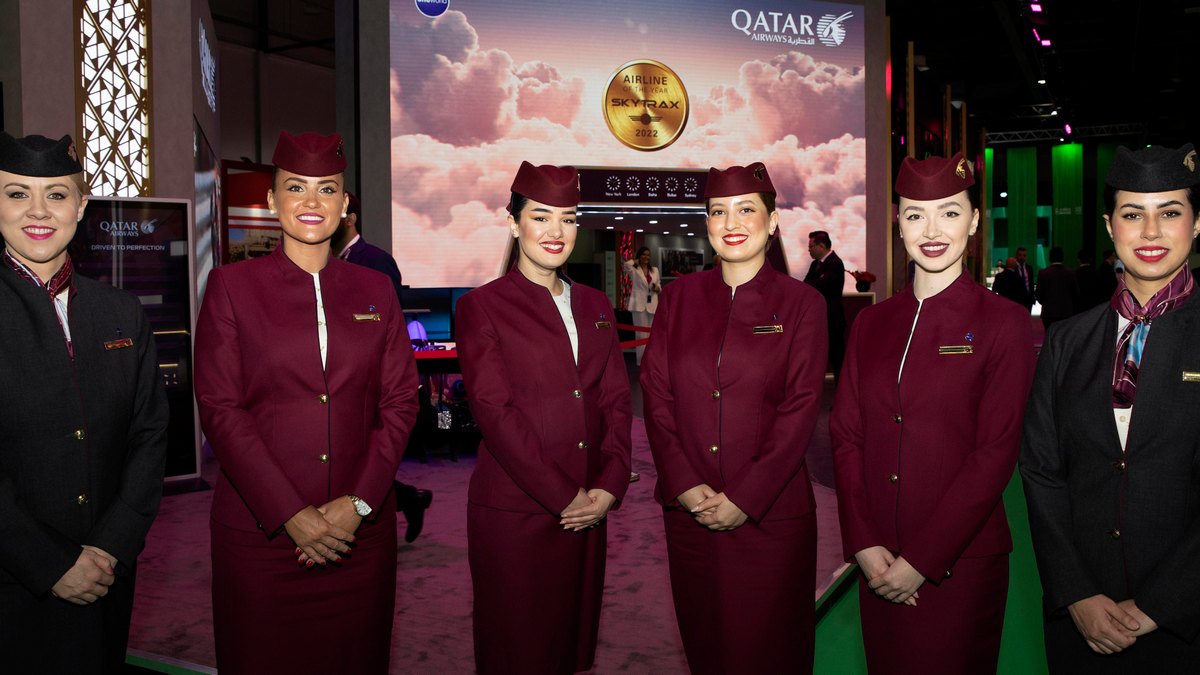 Qatar Airways na Arabian Travel Market (ATM) w Dubaju