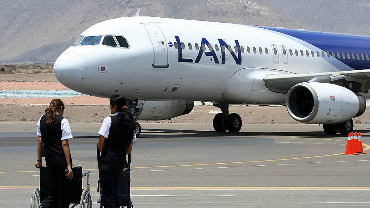 Samolot linii LATAM Airlines