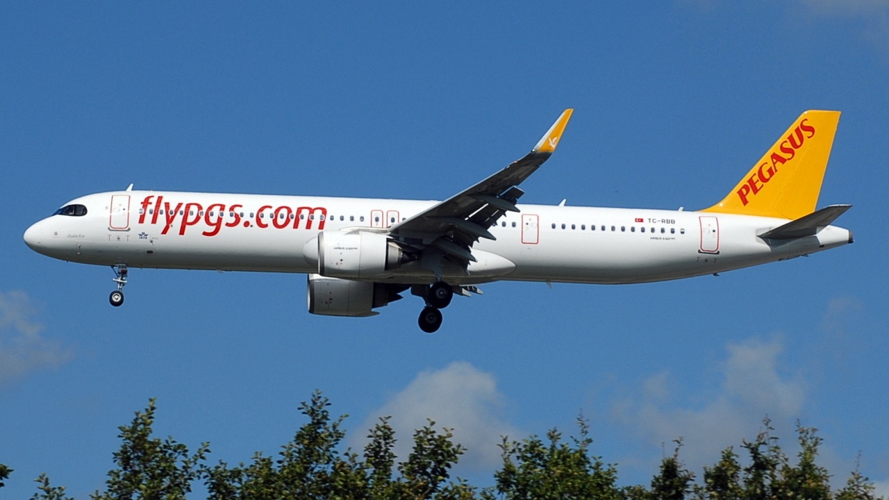Samolot linii Pegasus Airlines