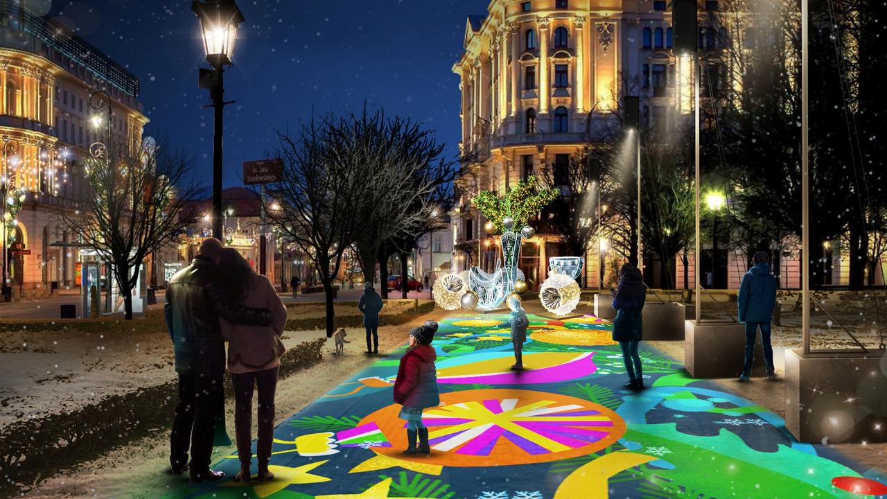 Iluminacja świąteczna