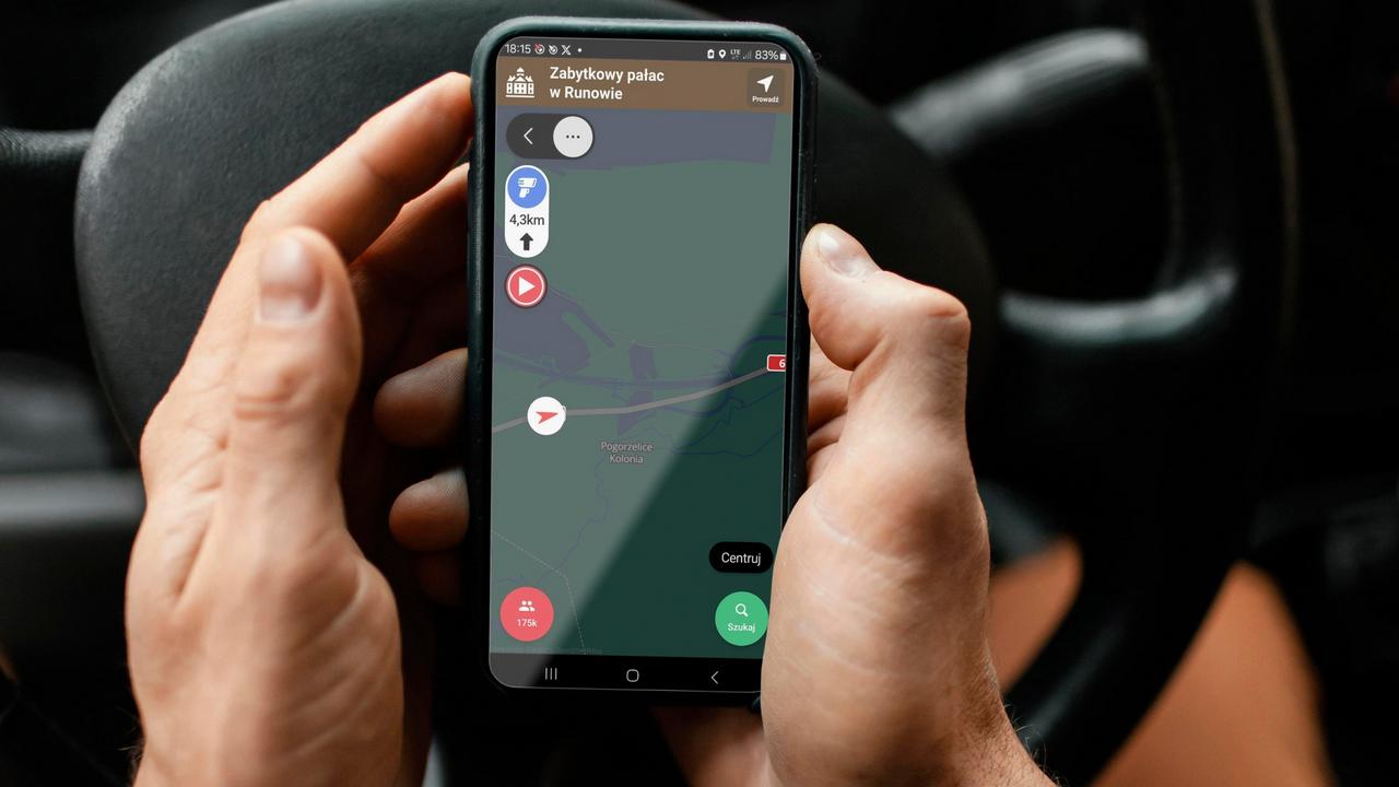Atrakcje turystyczne w aplikacji Yanosik