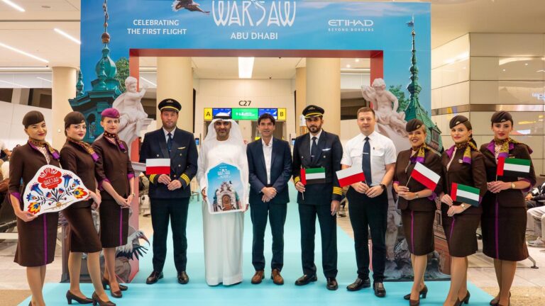 Etihad Airways uruchamia bezpośrednie połączenie do Warszawy