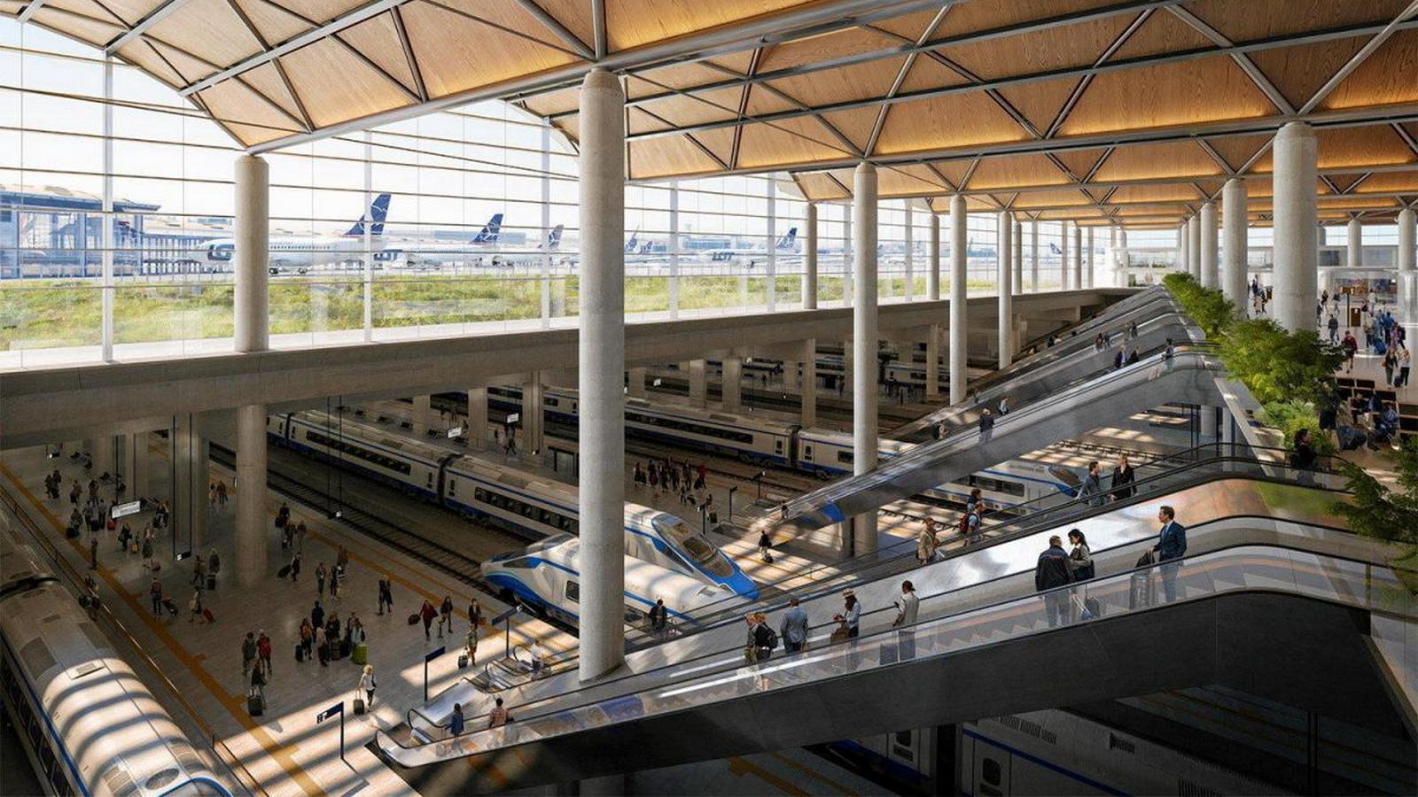 Dworzec kolejowy CPK