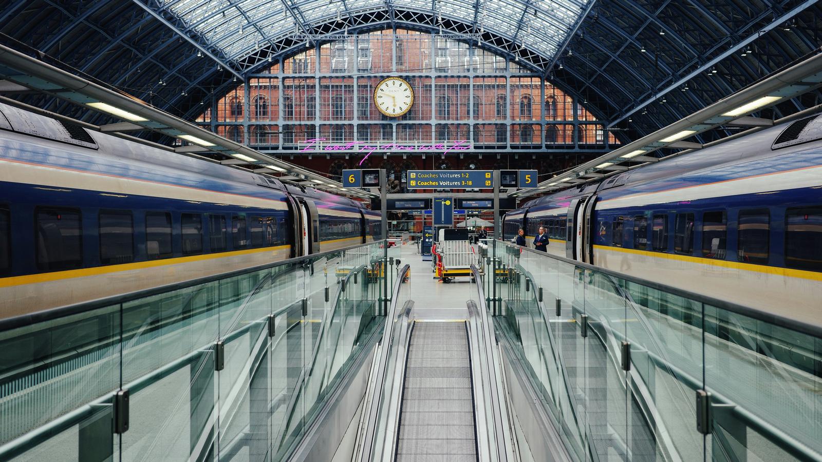 St Pancras Station, Londyn
