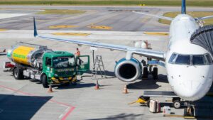 Tankowanie samolotu