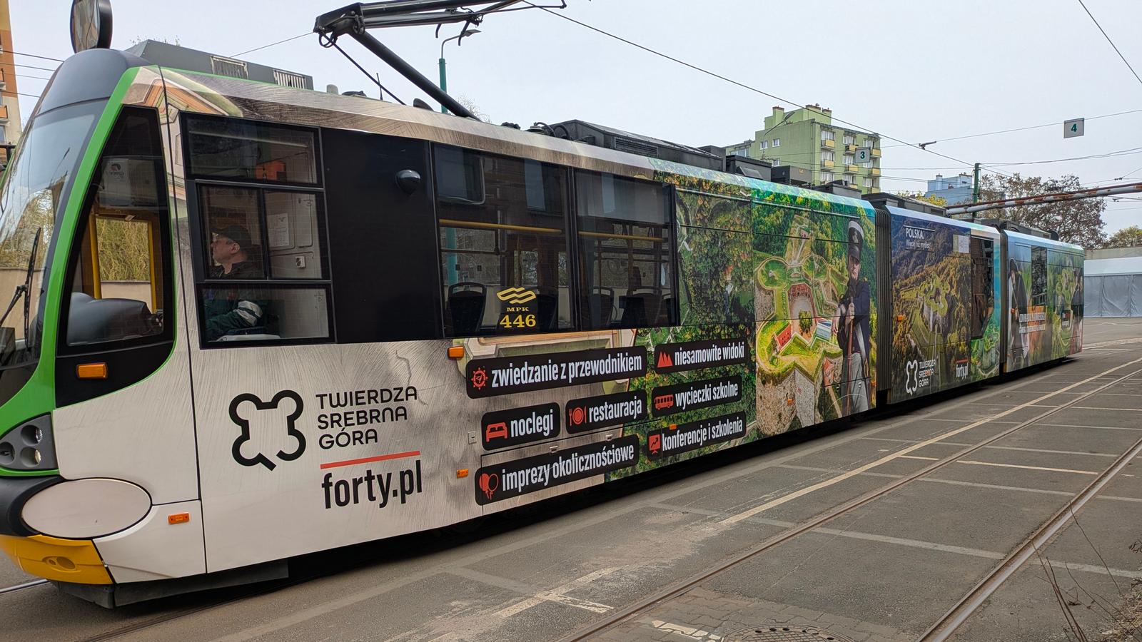 Twierdza Srebrna Góra na ulicach Poznania