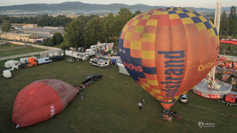 Piknik z balonami w Paczkowie