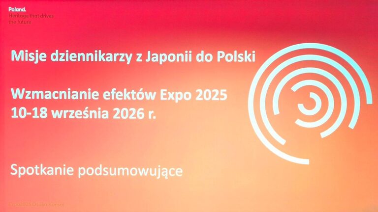 Japońscy dziennikarze z wizytą studyjną w Polsce