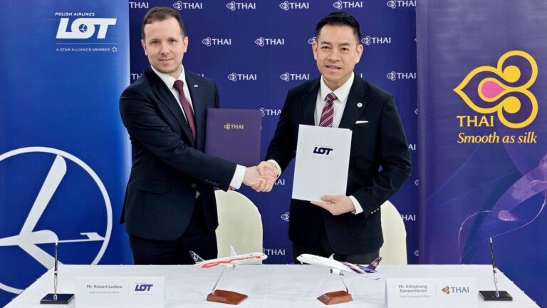 PLL LOT i Thai Airways planują współpracę codeshare