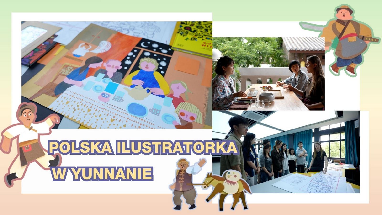 Polska ilustratorka w Yunnanie