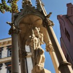 Opole, Sw.Krzysztof przed uniwersytetem Opolskim, przeniesiony z palacu w Kopicach przez Prof. Stanislawa Nicieje rektora uniwersytetu Opolskiego. Fot Mariusz Przygoda