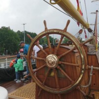 Koło sterowe Gorch Fock, © MF