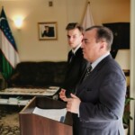 Spotkanie z polskimi dziennikarzami i przedstawicielami branży turystycznej zorganizowane przez Ambasadę Republiki Uzbekistanu. Fot. Jerzy Niemociński