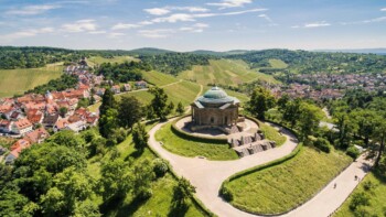 Widok na mauzoleum i Stuttgart, © Stuttgart-Marketing GmbH, Juergen Pollak