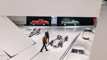 Ekspozycja w Muzeum Porsche, © Stuttgart-Marketing GmbH, Alwin Maigler