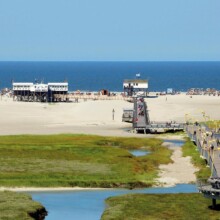 St. Peter Ording, most na plażę, © Tourismus-Zentrale St. Peter Ording