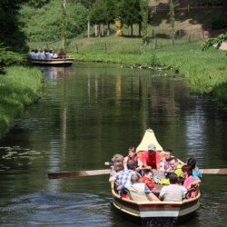 Park Dessau-Wörlitz, przejażdżka łodziami, © IMG Sachsen-Anhalt mbH